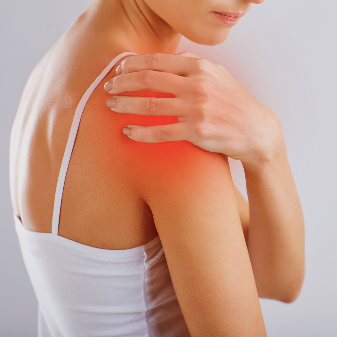 What are the symptoms of shoulder bursitis /tendinits/impingement syndrome?